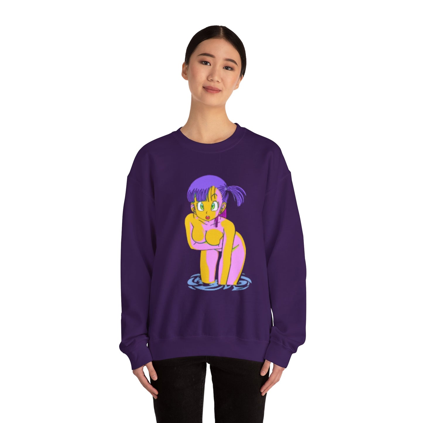 Hello Bulma Crewneck Sweatshirt