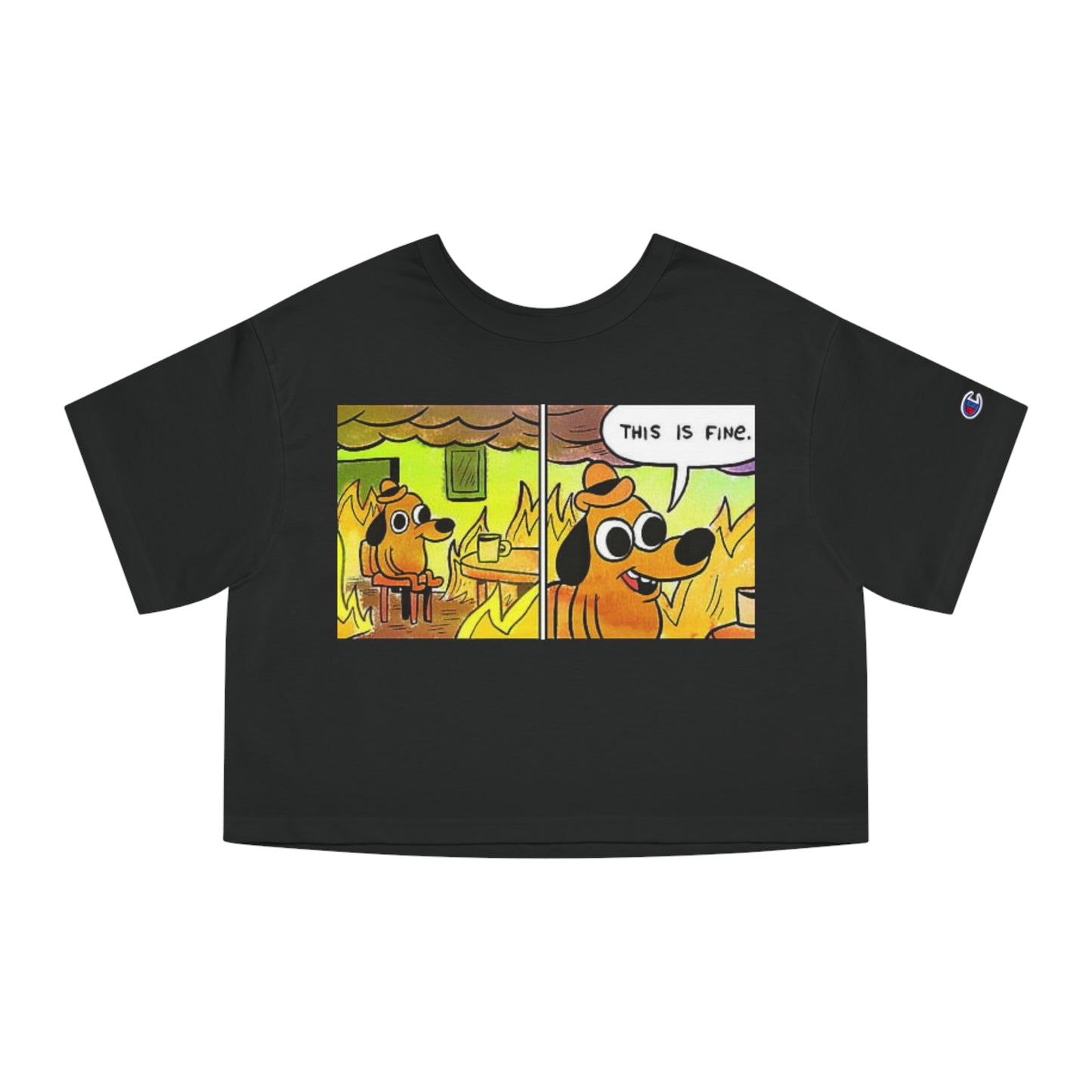 This is Fine Cropped T-Shirt