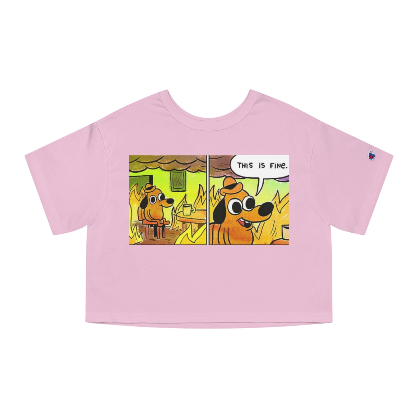 This is Fine Cropped T-Shirt